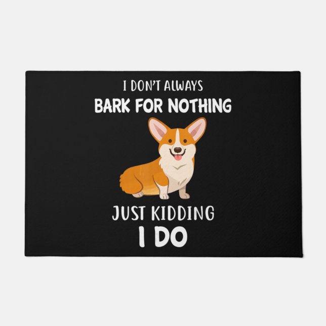 Corgi Deurmat (Voorkant)