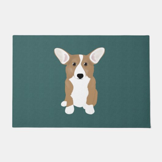 Corgi deurmat (Voorkant)