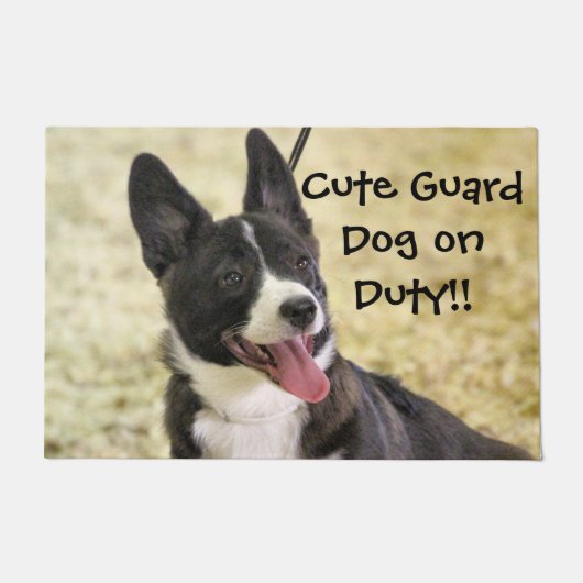 Corgi Deurmat (Voorkant)