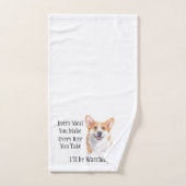 Corgi Dish Towel Handdoek (Handdoek)