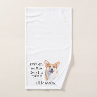 Corgi Dish Towel Handdoek