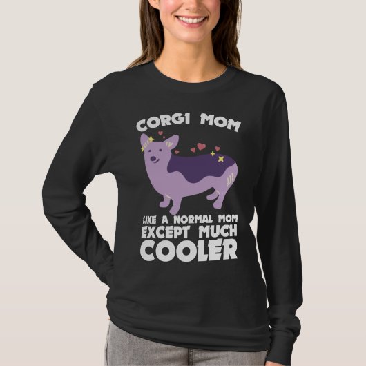Corgi Dog 1047 T-shirt (Voorkant)