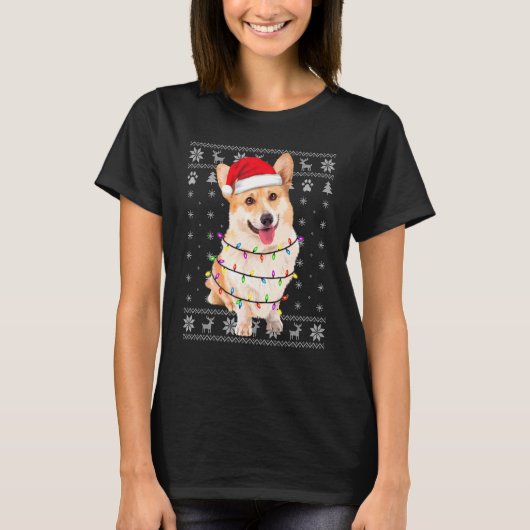 Corgi Dog 2 T-shirt (Voorkant)