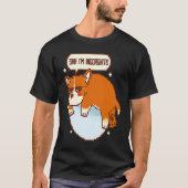 Corgi Dog 2 T-shirt (Voorkant)