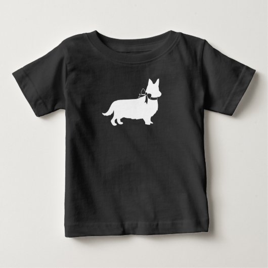 Corgi Dog Baby shower Puppy Gray Welsh Pembroke (Voorkant)