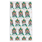 Corgi Dog Breed Christmas Klein Cadeauzakje (Achterkant)