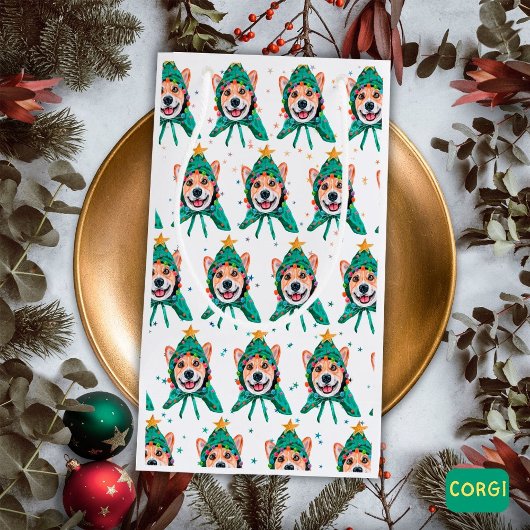 Corgi Dog Breed Christmas Klein Cadeauzakje