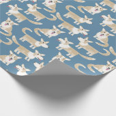 Corgi Dog Cadeaupapier (Hoek)