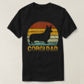 Corgi Dog  Cavalier Dad T-shirt (Design voorkant)