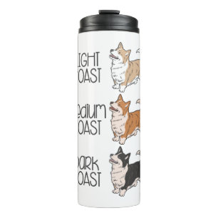 Corgi Dog & Coffee Thermosbeker
