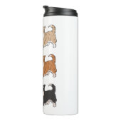 Corgi Dog & Coffee Thermosbeker (Geroteerd rechts)