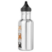 Corgi Dog & Coffee Waterfles (Rechts)