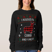 Corgi Dog Corgi Dog Ugly KerstSweater Trui (Voorkant)