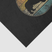 Corgi Dog Distress Silhouette Tissuepapier (Detail)