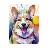 Corgi Dog Fotomagneet Magneet (Verticaal)