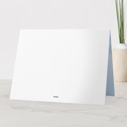 Corgi Dog in auto met kerstman Kaart (Achterkant)