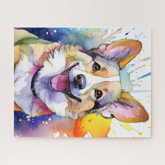 Corgi Dog Jigsaw Puzzel (Horizontaal)