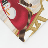 corgi Dog Kerstmis Fleece Deken (Hoek)