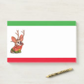 Corgi Dog Kerstmis Post-It Notes (Op bureau)