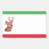 Corgi Dog Kerstmis Post-It Notes (Voorkant)