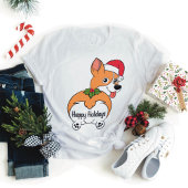 Corgi Dog Kerstmis T-Shirt