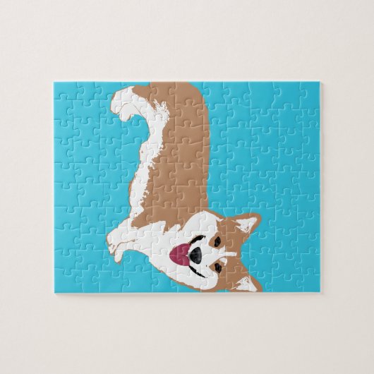 Corgi Dog Legpuzzel (Horizontaal)