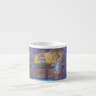 Corgi Dog maakt de Morning Koffee Espresso Kop