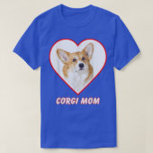 Corgi Dog Mama T-shirt (Design voorkant)