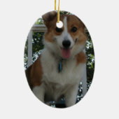 Corgi DOg Ornament (Achterkant)