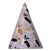 Corgi Dog Paws and Botten Party Pet Feesthoedjes (Rechts)