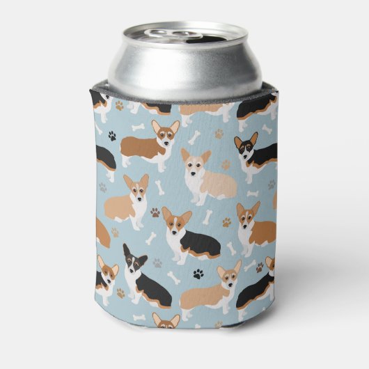 Corgi Dog Paws en Botten Blikjeskoeler (Blikje Achterkant)