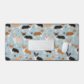 Corgi Dog Paws en Botten Bureaumat (Keyboard & Muis)