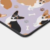 Corgi Dog Paws en Botten Bureaumat (Hoek)