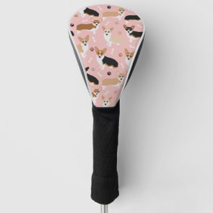 Corgi Dog Paws en Botten Golf Head Hoesje Golfheadcover