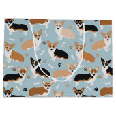 Corgi Dog Paws en Botten Groot Cadeauzakje (Achterkant)