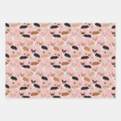 Corgi Dog Paws en Botten Inpakpapier Vel (Voorkant 2)