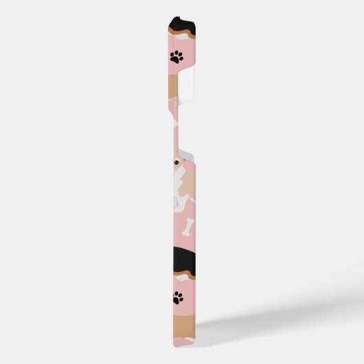 Corgi Dog Paws en Botten iPhone Hoesje (Linkerkant)