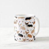 Corgi Dog Paws en Botten Koffiemok (Voorkant rechts)
