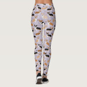 Corgi Dog Paws en Botten Leggings (Achterkant)