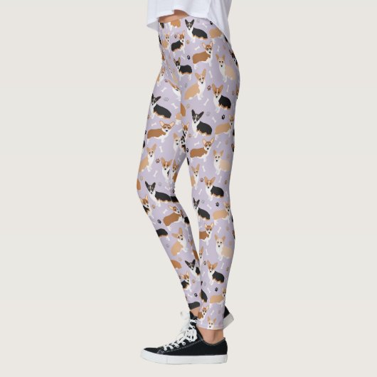 Corgi Dog Paws en Botten Leggings (Links)