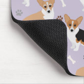 Corgi Dog Paws en Botten Muismat (Hoek)