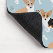 Corgi Dog Paws en Botten Muismat (Hoek)