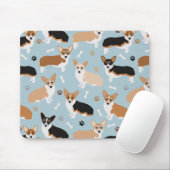 Corgi Dog Paws en Botten Muismat (Met muis)