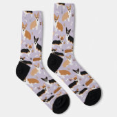 Corgi Dog Paws en Botten Socks Sokken (Rechts)