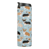 Corgi Dog Paws en Botten Thermosbeker (Geroteerd rechts)