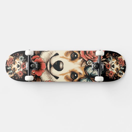 Corgi Dog Persoonlijk Skateboard (Horizontaal)
