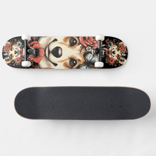 Corgi Dog Persoonlijk Skateboard (Horizontaal)