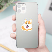 Corgi Dog Pet Animal Sticker (Telefoon)