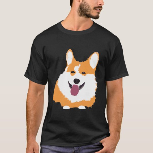 Corgi Dog Pet Animal T-shirt (Voorkant)