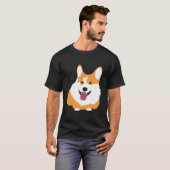 Corgi Dog Pet Animal T-shirt (Voorkant volledig)